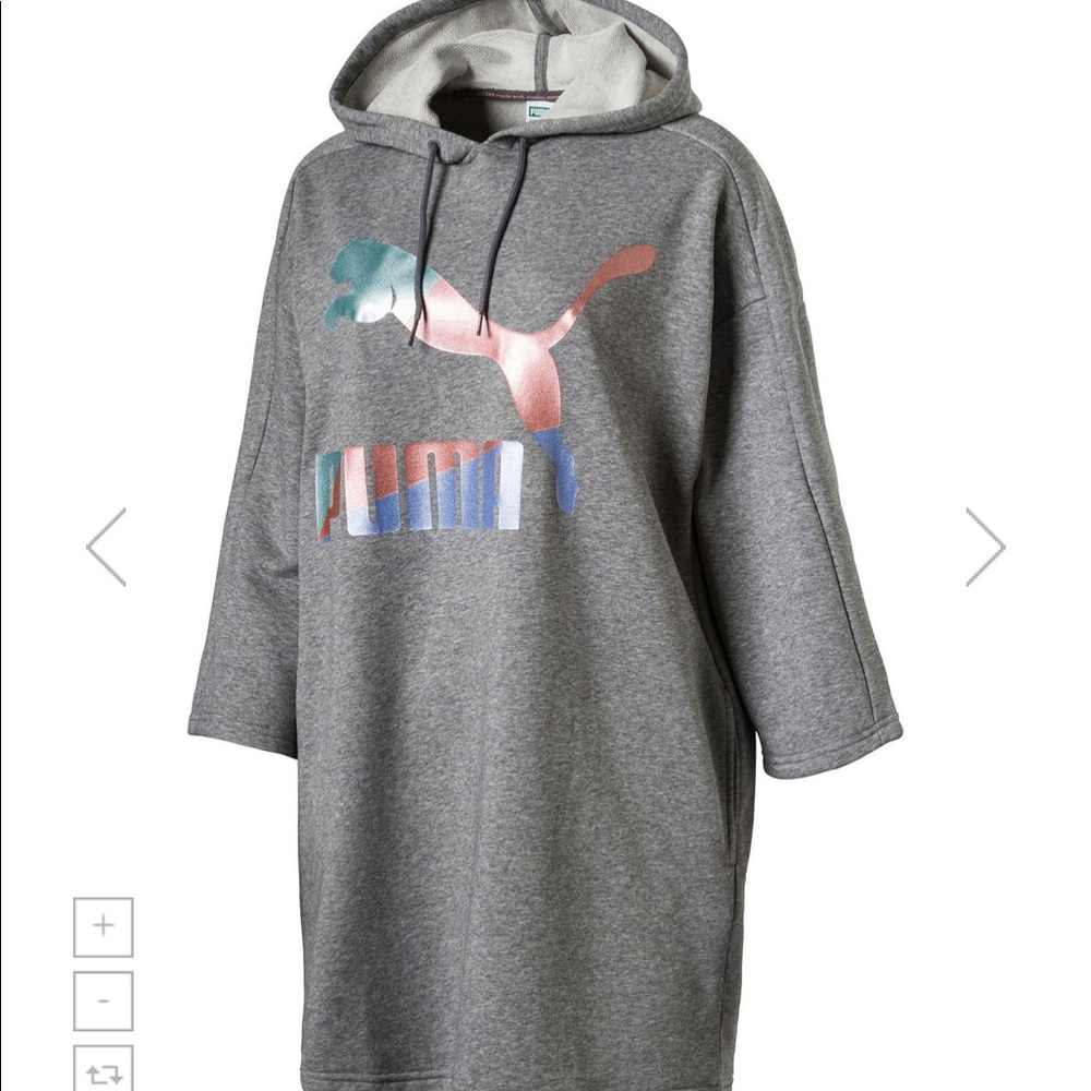 Puma Glam Oversized Hooded Dress